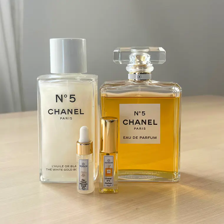 Combo Fixação Máxima: Óleo + Perfume Chanel Nº5 1