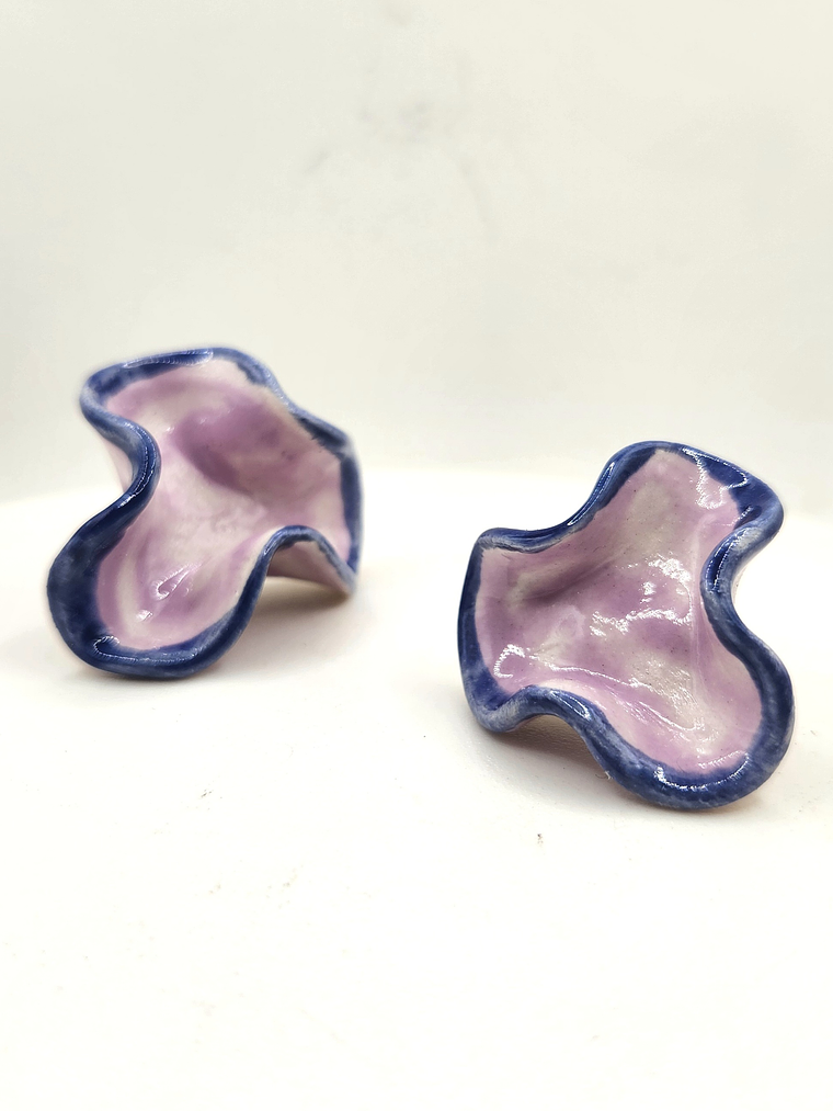 Aros Anemona Malva 1