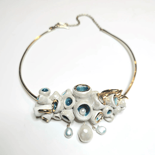 Collar Mar Blanco Perlas