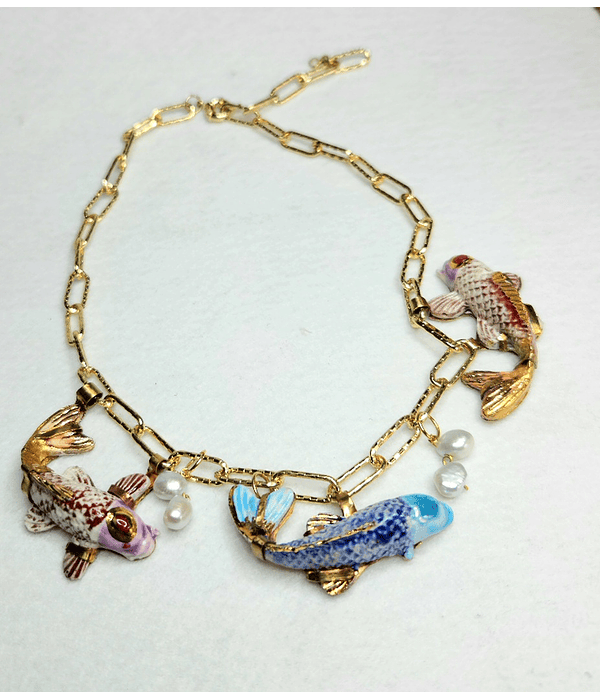 Collar Cardumen en cadena