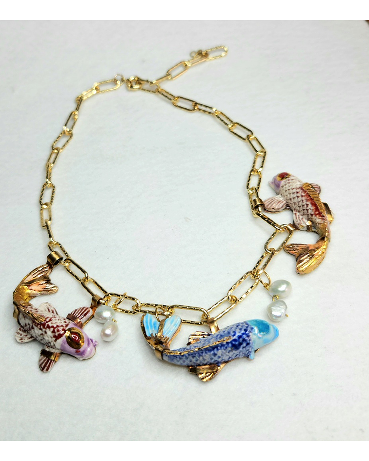 Collar Cardumen en cadena