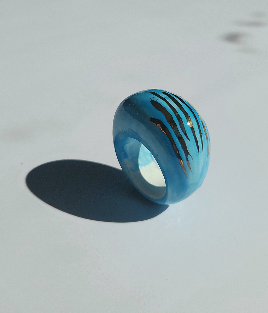 Anillo Ringu Turquesa