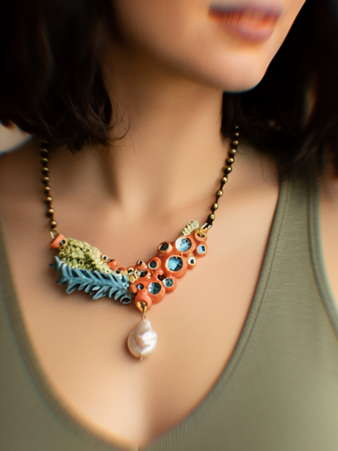 Collar Flora Marina Algas 2