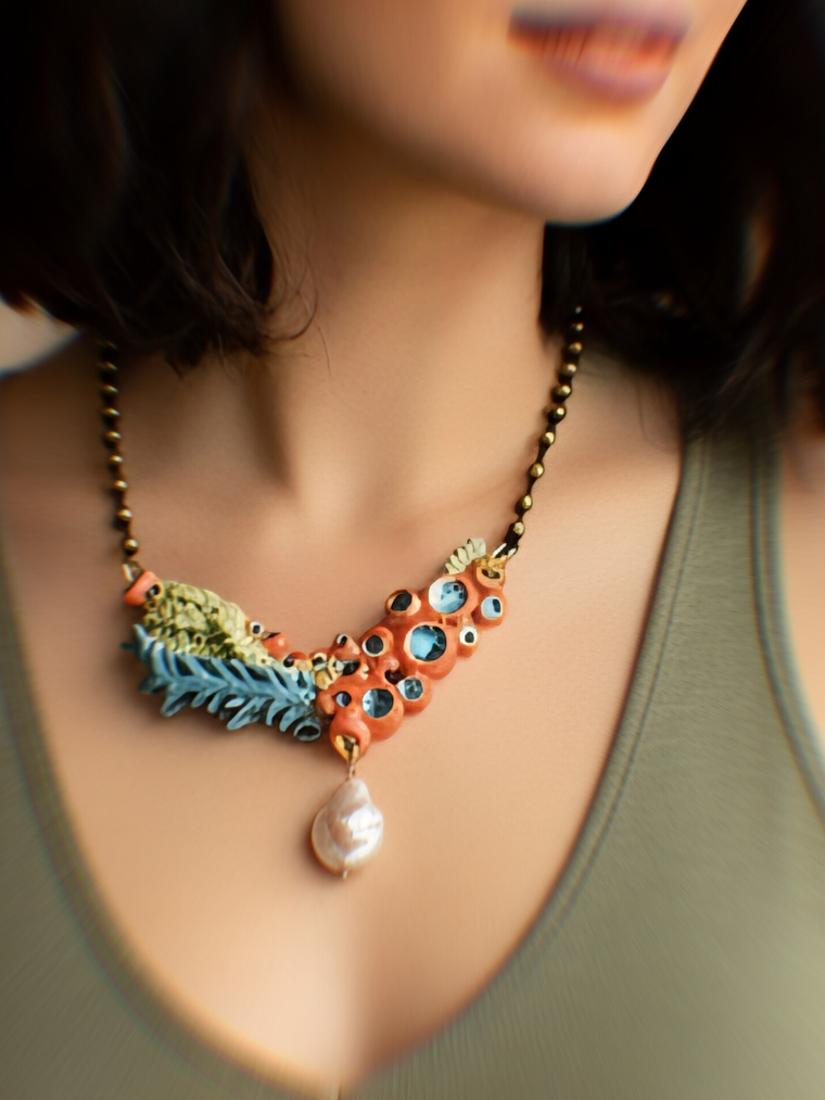 Collar Flora Marina Algas 2