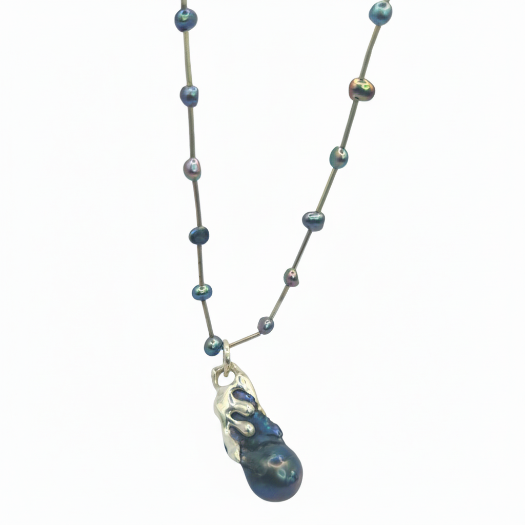Collar Perla barroca Tahiti