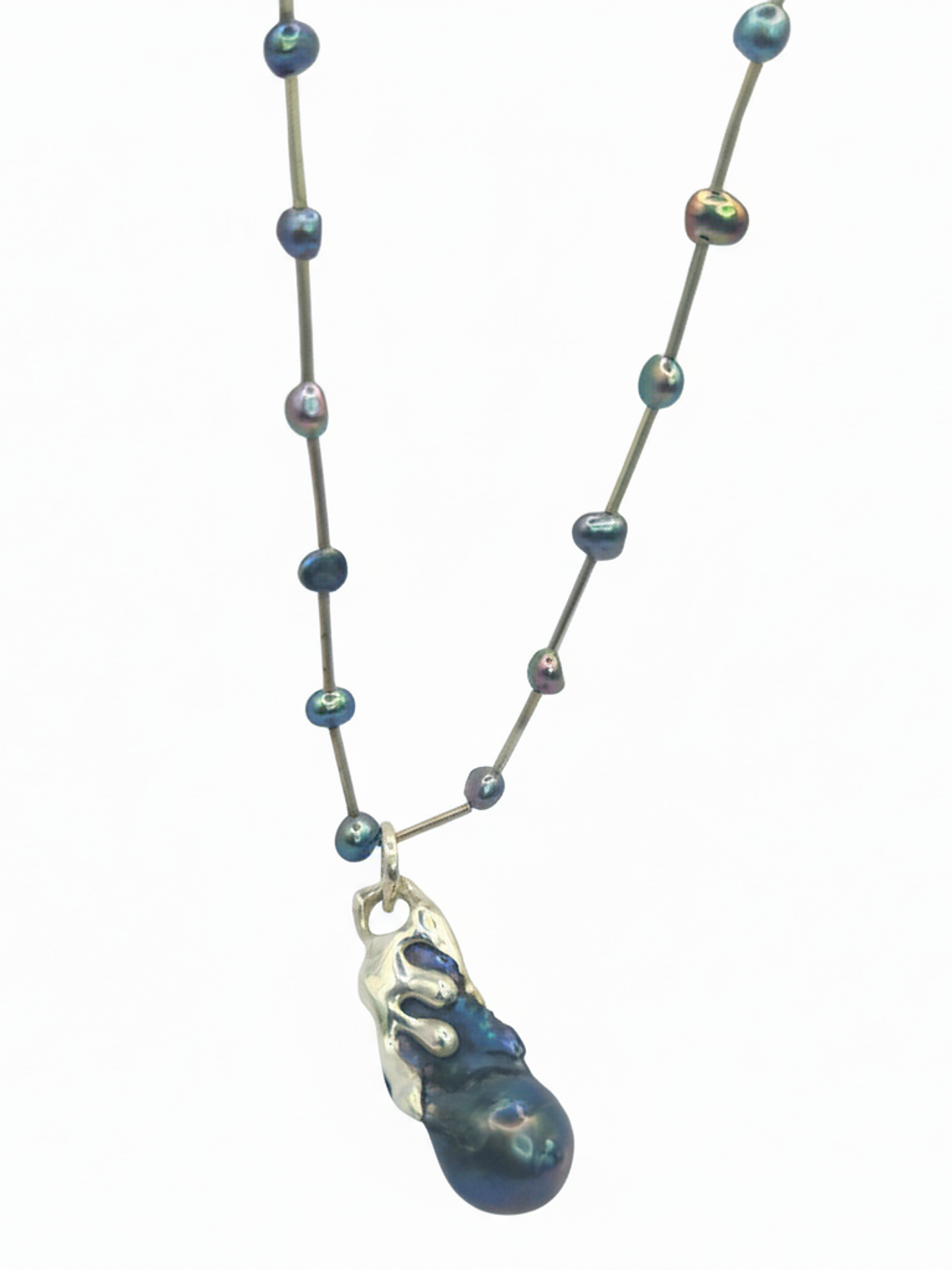 Collar Perla barroca Tahiti 1