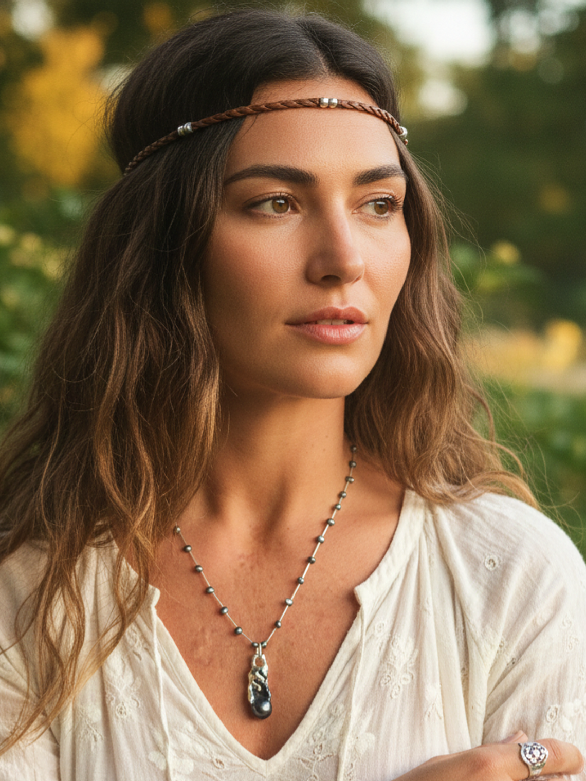 Collar Perla barroca Tahiti 2