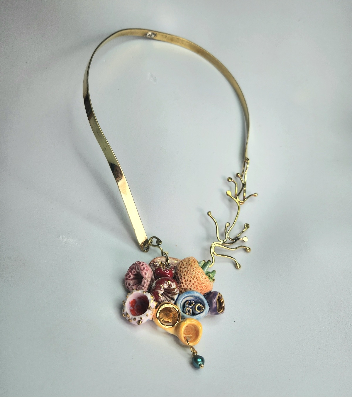 collar Flora Marina largo