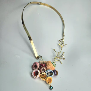 collar Flora Marina largo
