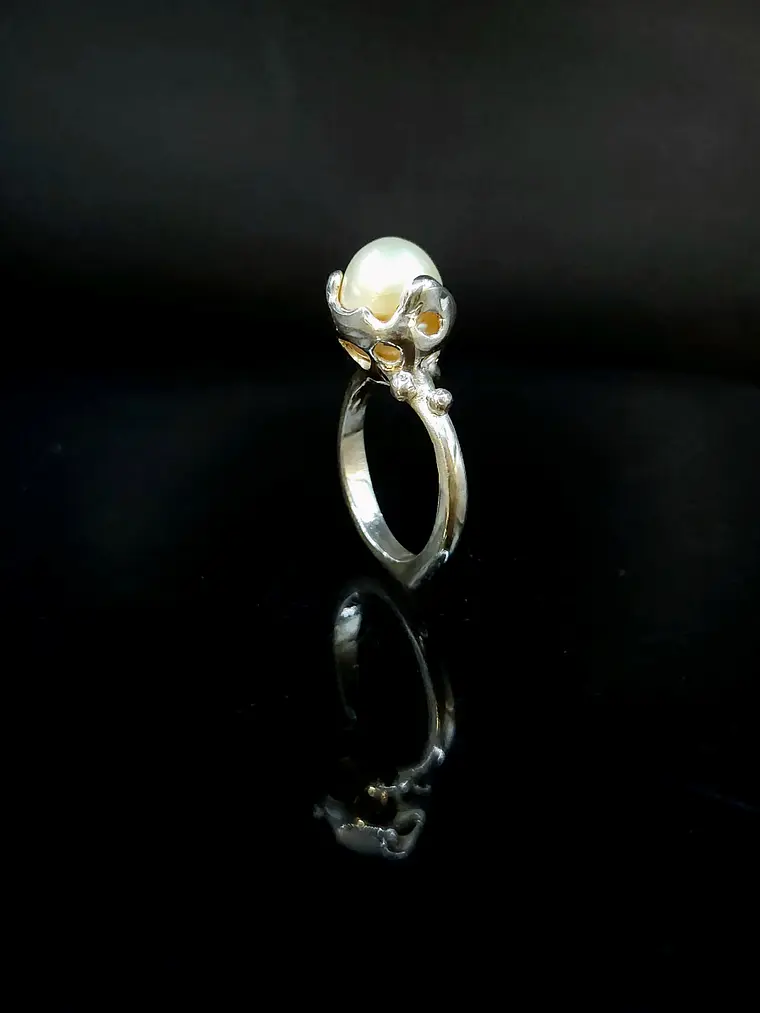Anillo Perla Barroca 2 1