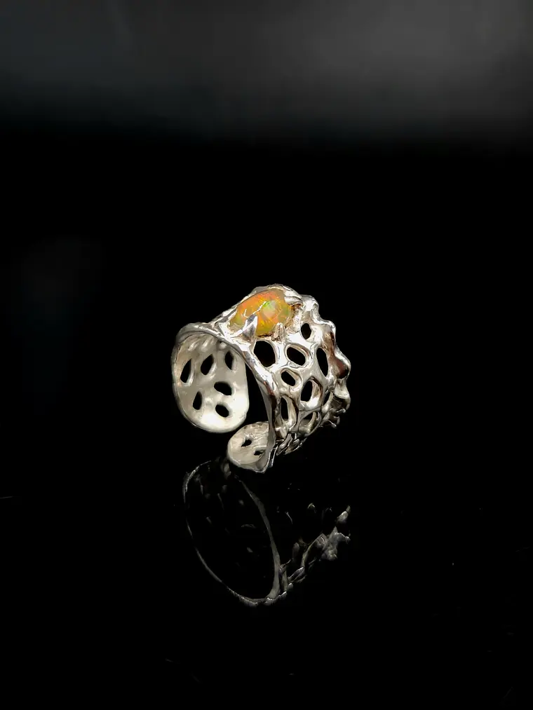 Anillo Opalo de fuego 1