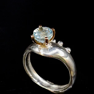 Anillo Alto Topacio
