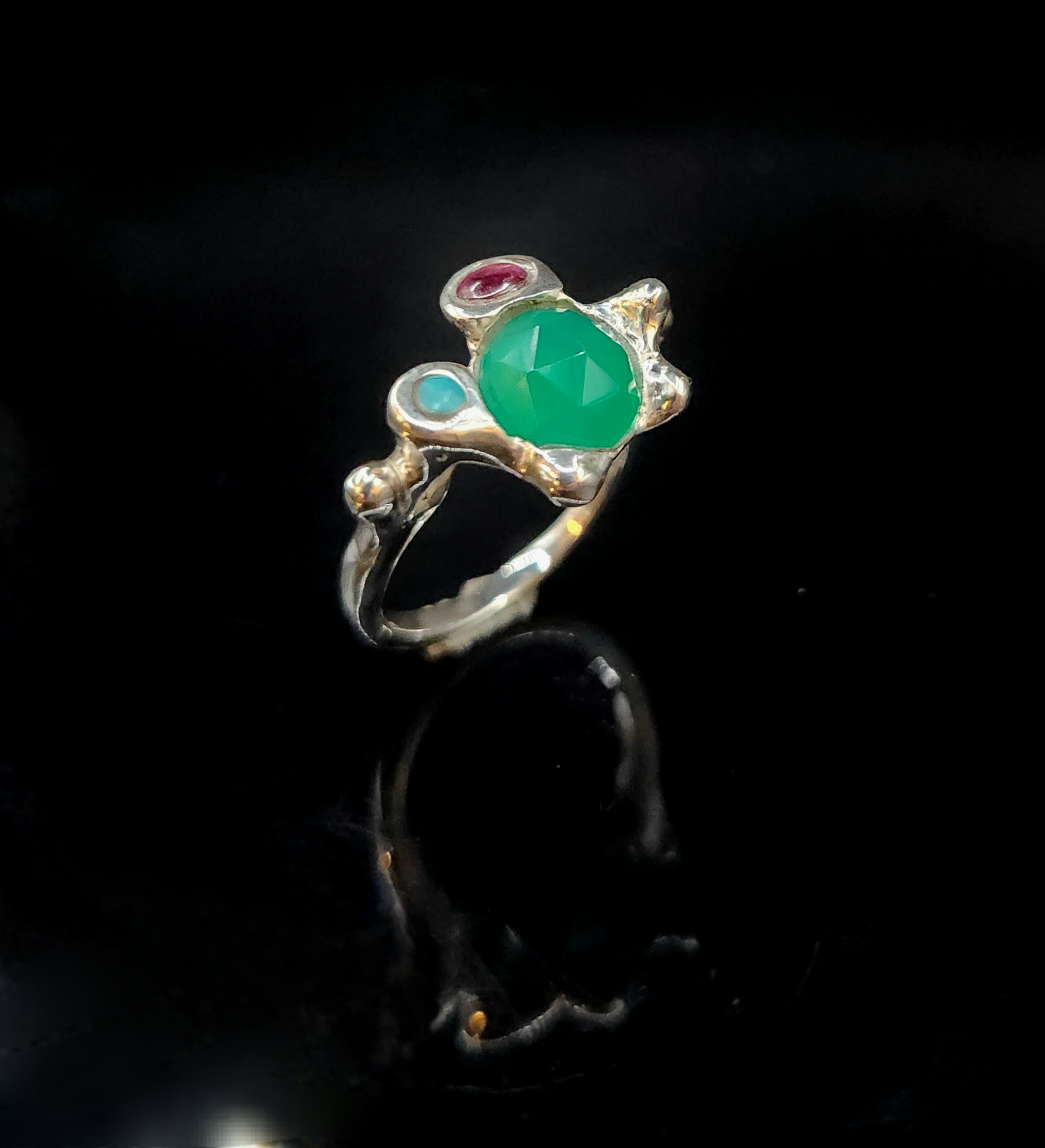 Anillo Trio Onix