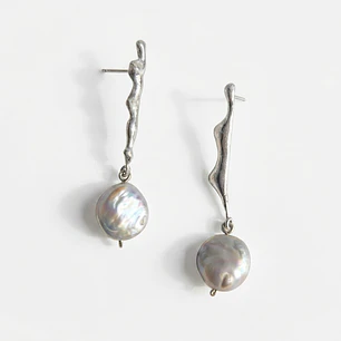 Aros Perla Luna