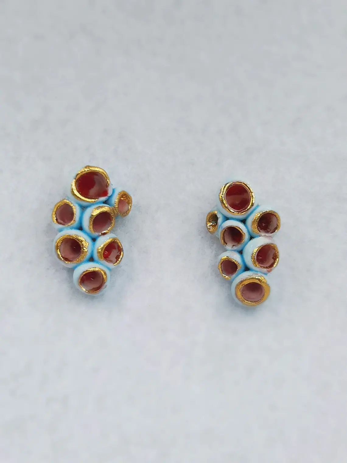 Aros Anemona Turquesa 1