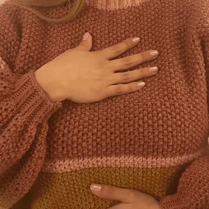 Chaleco Rosa - Lana 1