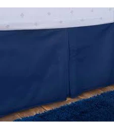 Faldón liso King - Azul Denim