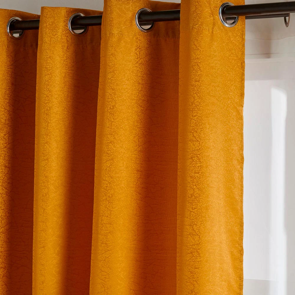 Cortinas Blackout - Mostaza