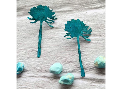 Aros o Pendientes del árbol Chileno "Araucarias"