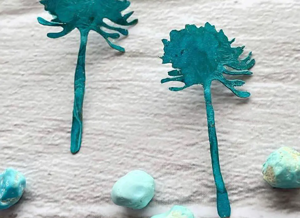 Aros o Pendientes del árbol Chileno 