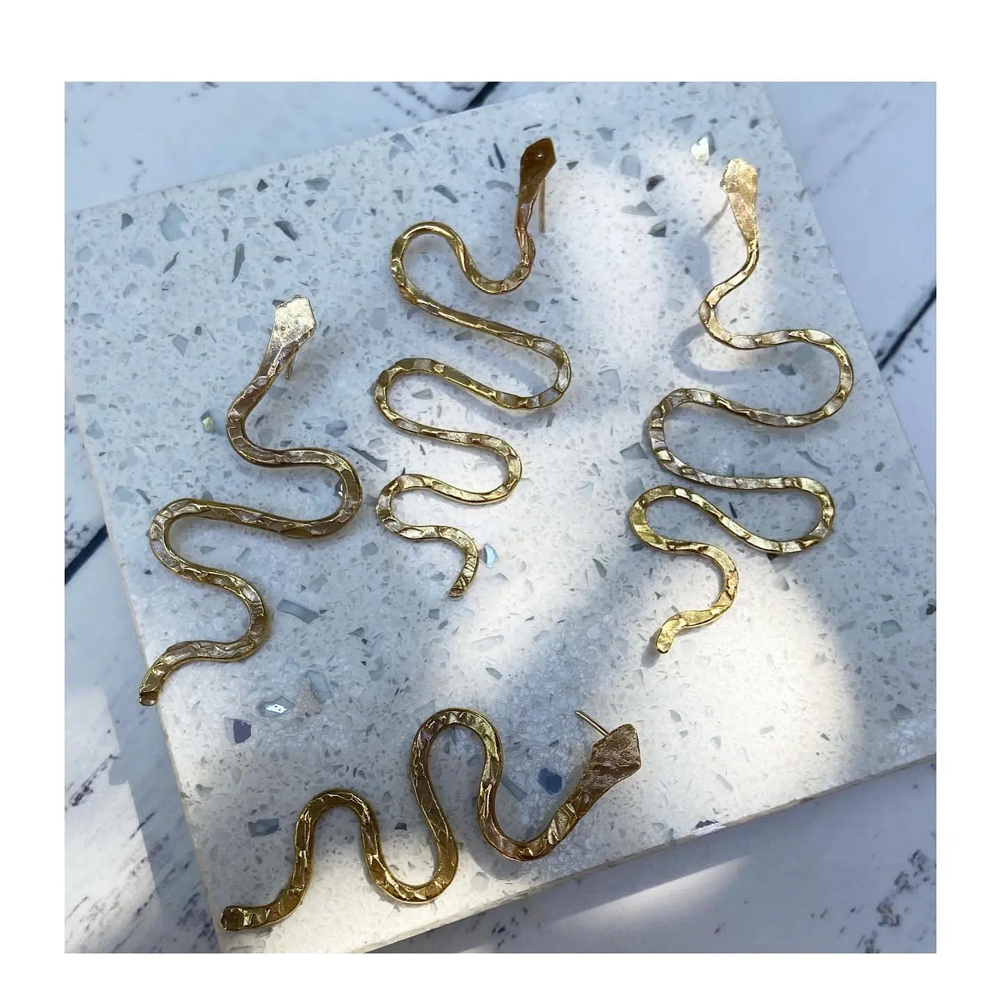 Aros o Pendientes Serpiente  Snake  2