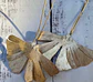 Aros o Pendientes   de hoja Gingko Biloba clásicas  - Miniatura 2