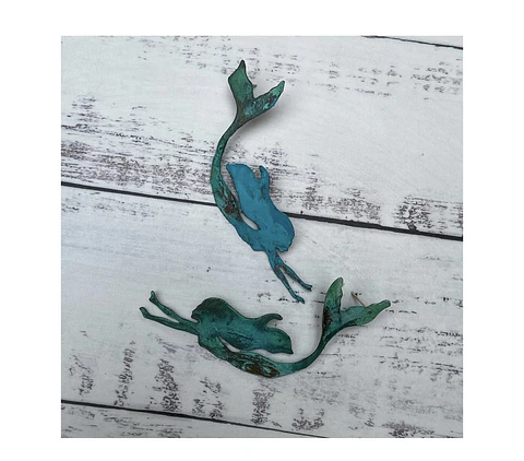 Pendientes  con diseño de Sirena “Ariel"