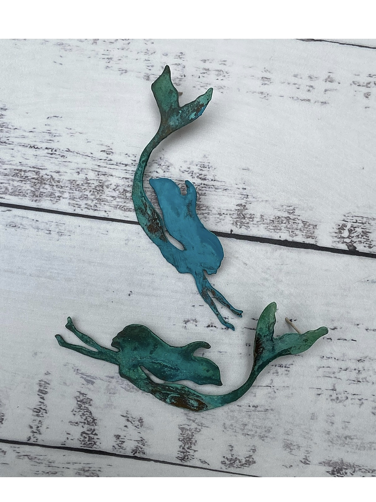 Pendientes  con diseño de Sirena “Ariel