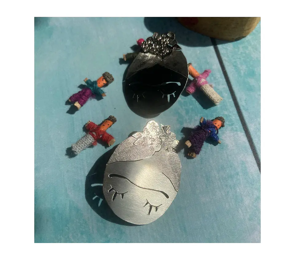 Aros o Pendientes  fridita Inspirados en Frida  1