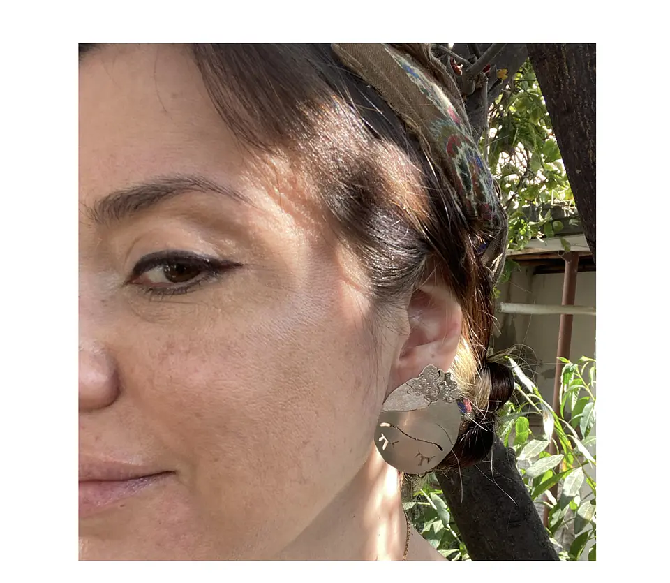 Aros o Pendientes  fridita Inspirados en Frida  3