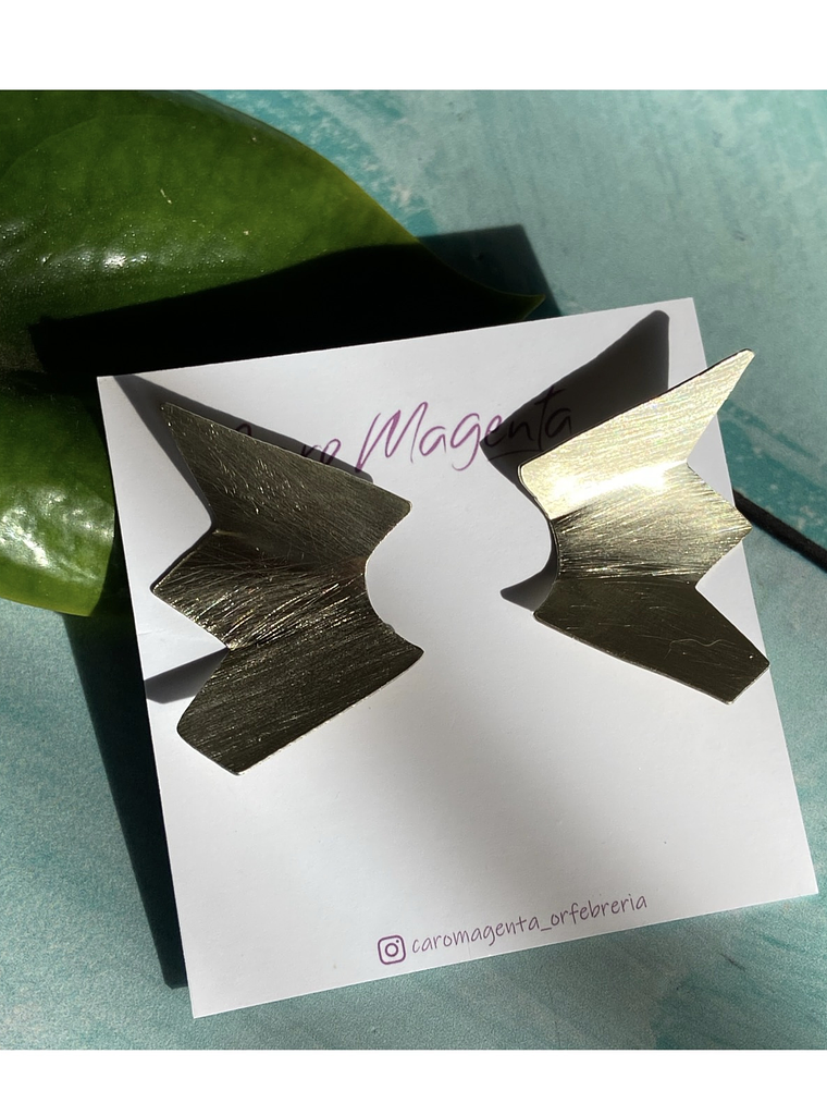 Aros o Pendientes Aros Alas “Geo