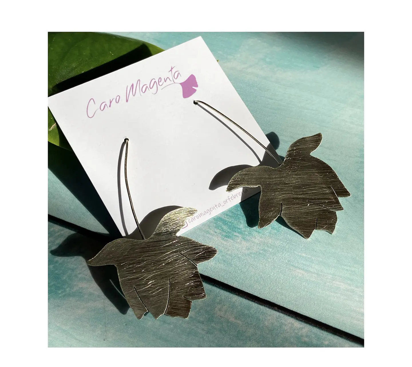 Aros o Pendientes Flor de Loto 1