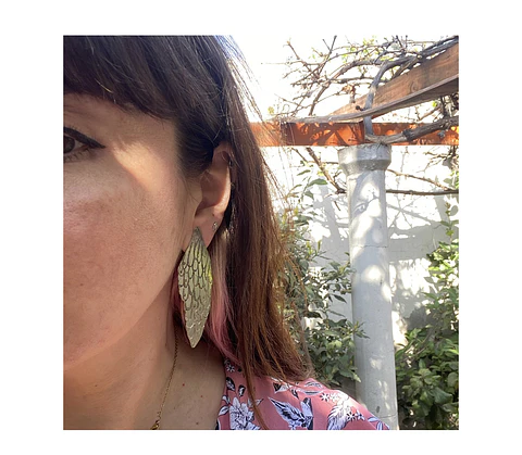 Pendientes de alas “aladas"