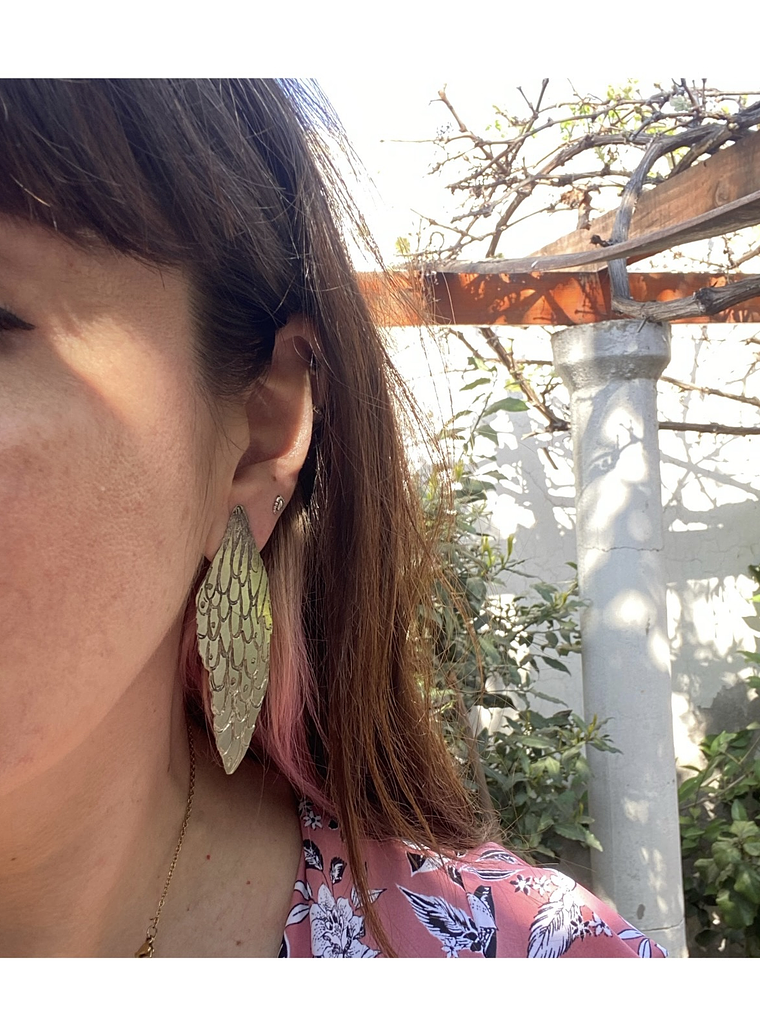 Pendientes de alas “aladas