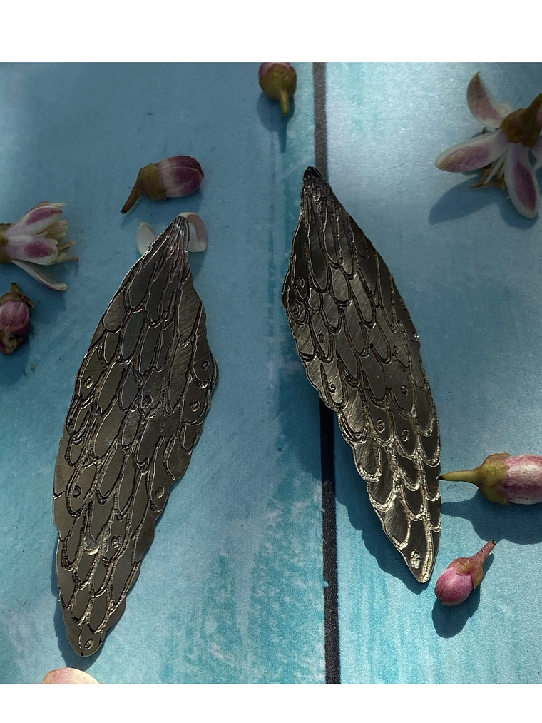 Pendientes de alas “aladas
