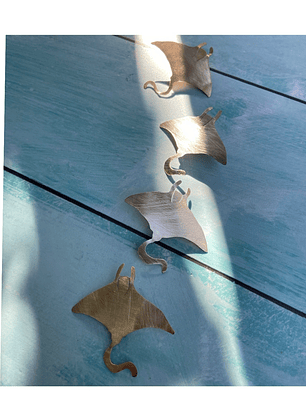 Aros o Pendientes o Aros mantarrayas