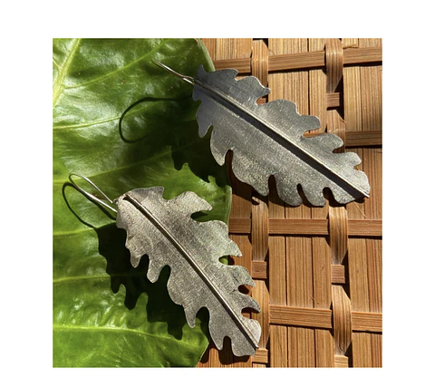Aros o Pendientes  “Helechos"