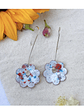 Pendientes Aros mini flor  “mini fleur