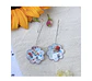 Pendientes Aros mini flor  “mini fleur