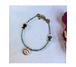 Pulsera con piezas turcas cristales checos y piedras naturales  - Miniatura 1
