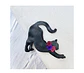 Prendedor Gato michi clay - Miniatura 1