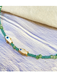Gargantilla peces turcos en verdes - Miniatura 2