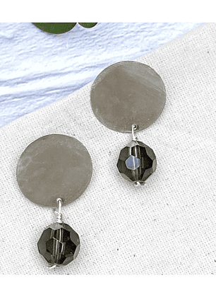 Pendientes o aros Topo con cristal