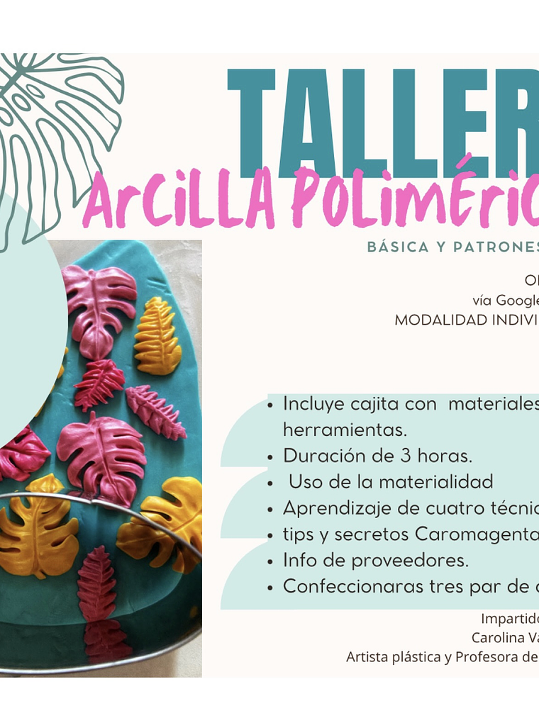 Taller Básico de Arcilla polimerica online 1