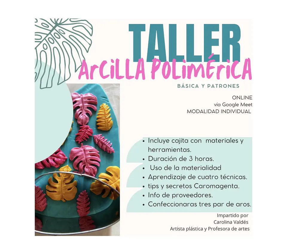 Taller Básico de Arcilla polimerica online 1