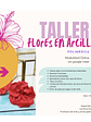 Taller de arcilla polimerica versión Flores - Miniatura 1