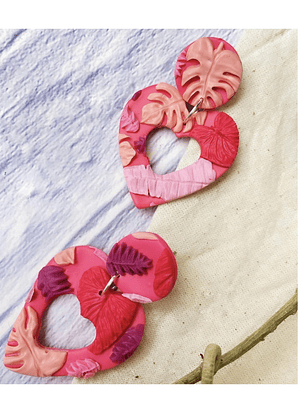 Pendientes o Aros “tropical love