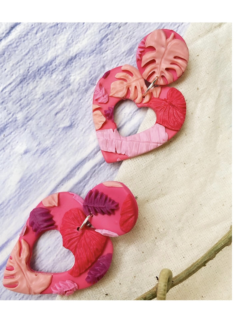 Pendientes o Aros “tropical love