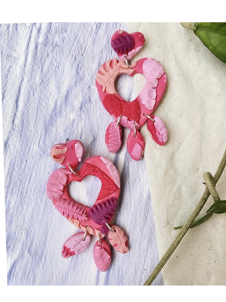 Pendientes o Aros “tropical love
