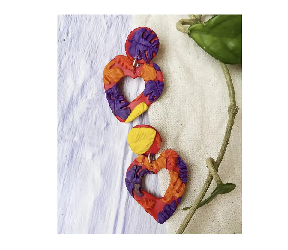 Pendientes o Aros “tropical love
